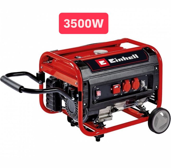 Генератор Einhell 3500Вт. однофазний бензиновий Оригінал. Мідь.