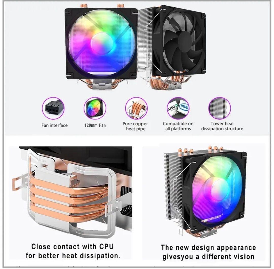 Fan Cooler com RGB LGA 2011 X99