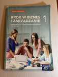 Krok w biznes i zarządzanie 1 podręcznim dla liceum i technikum