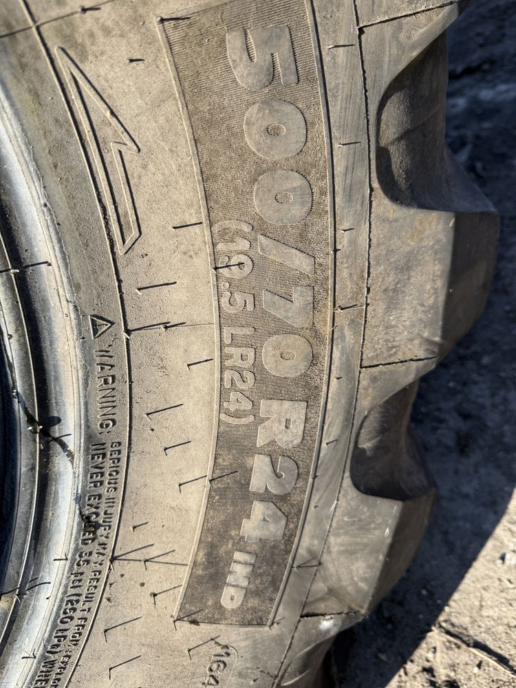 Opony 500/70r24 19.5r24 Michelin XMCL