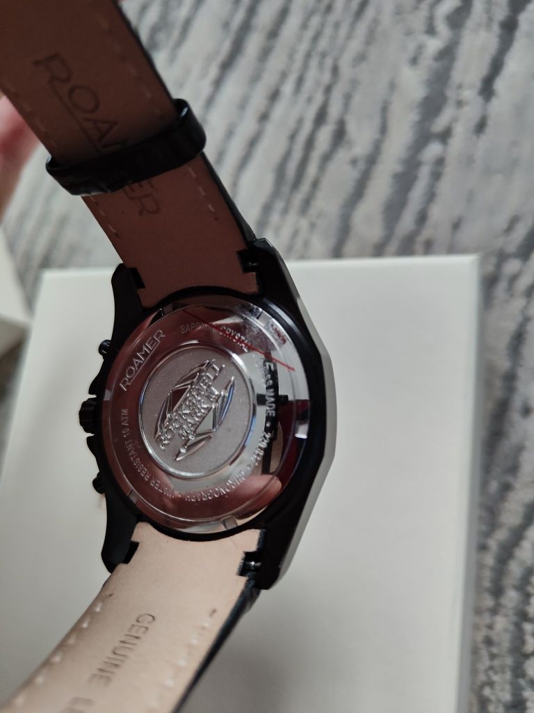 Zegarek męski Roamer z serii Rockshell Mark III Chrono  czarny