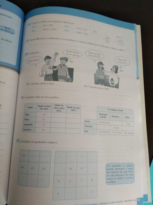 Manual e caderno de atividades Mat 5 - 5º ano matematica