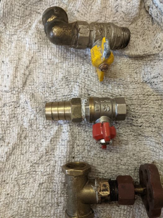 Вентиль латунный, кран