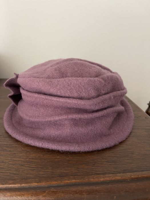 Chapeu em fazenda rosa velho com laço