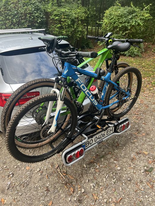 Велобагажник велоплатформа велокріплення на дах і фаркоп Thule