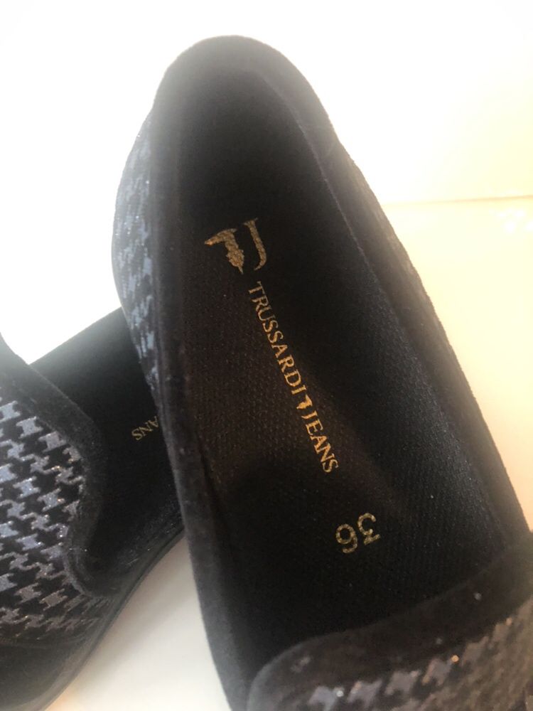 Buty slip on Trussardi 36 NOWE