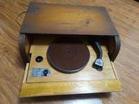 ZISPO/Gramofon/Polski/Vinyl/1957r/Antyk/polski/Sprawny/chlebak