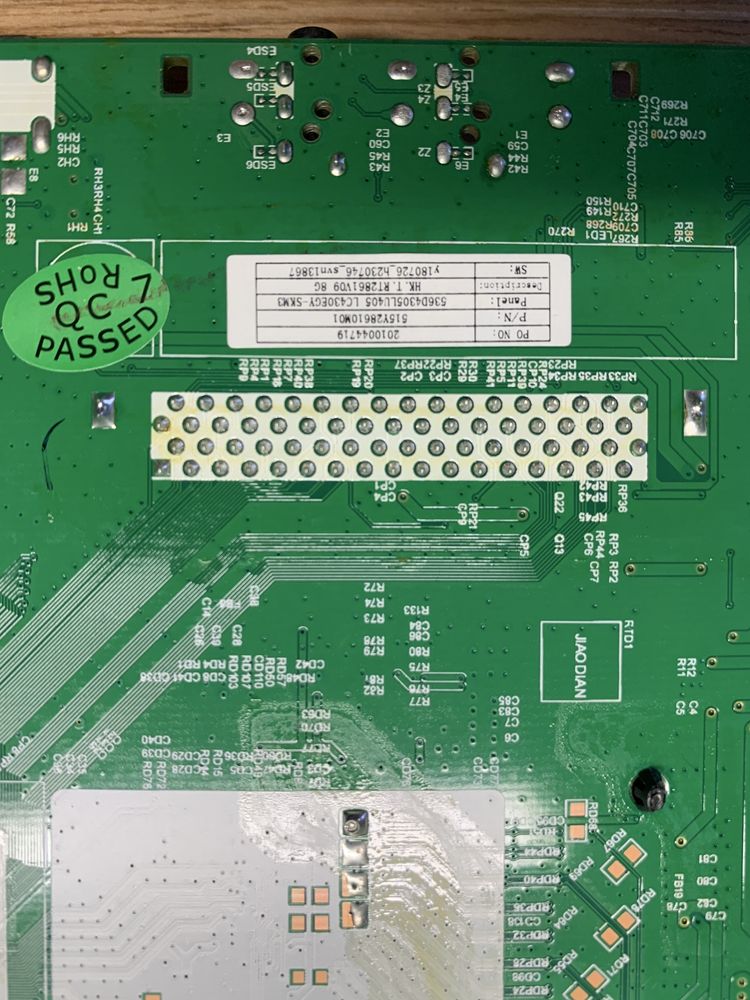 Плата main HK.T.RT2861V09 к телевизору KIVI
