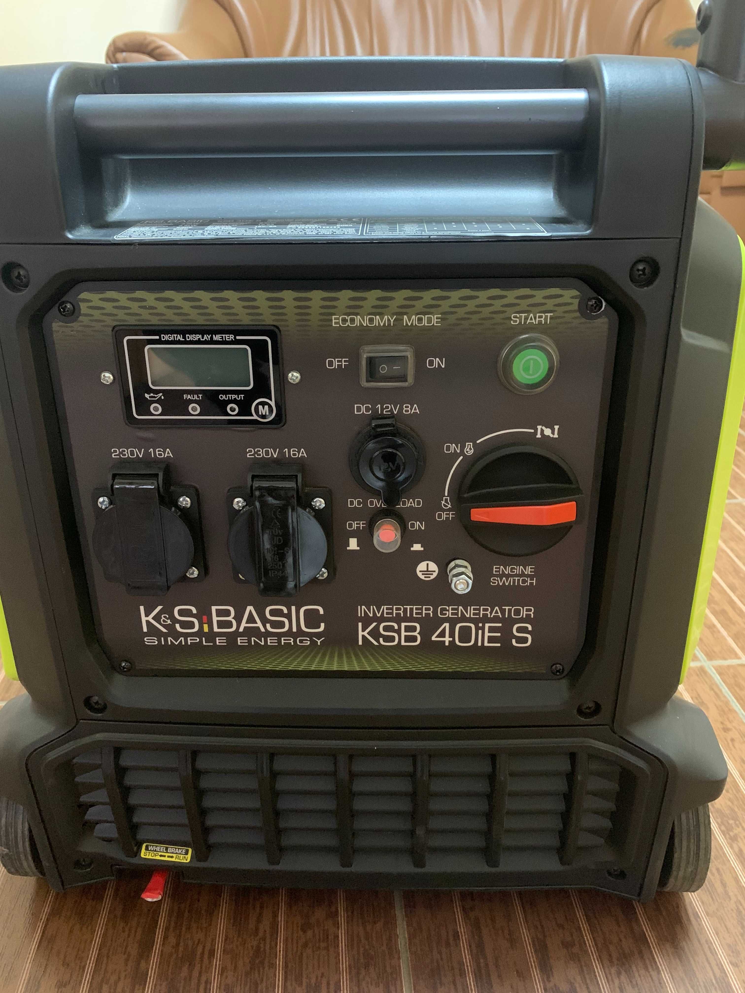 Инверторный генератор Konner&Sohnen KSB 40iE S