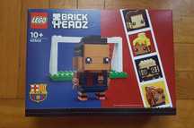 LEGO BrickHeadz 40542 Portret z klocków FC Barcelona Lewandowski