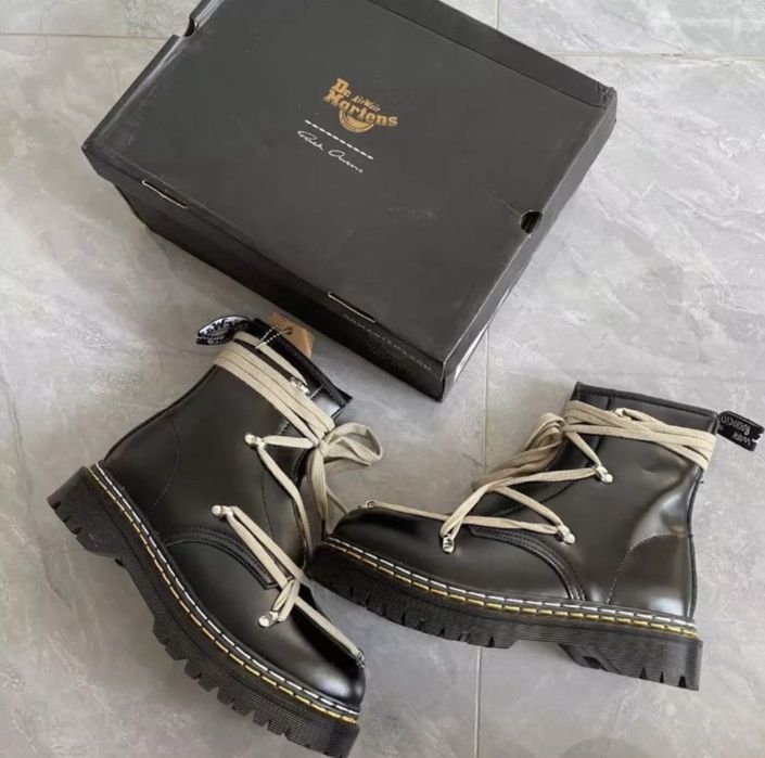 Черевики Dr Martens × Rick Owens 38-44 розмір