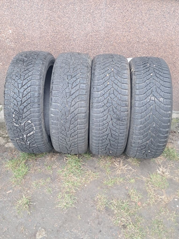 195/55 R16 87H M+S - Yokohama W Drive  ~7,5mm - 23/2016- jak  nowe-4sz