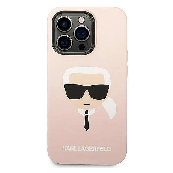 Etui Karl Lagerfeld Silicone Karl's Head MagSafe na iPhone 14 Pro Max