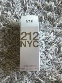 Embalagem em cartão VAZIA do perfume 212 NYC, Carolina Herrera 30ml