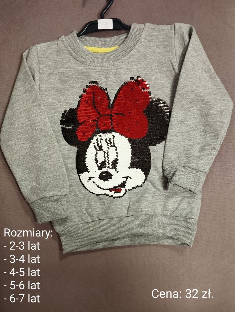 Bluza dziewczęca różne rozmiary