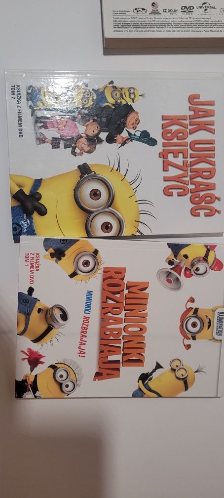 Minionki 2 x film plus książki