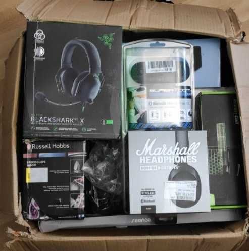 Amazon Boxy Elektronika Zarobek Drobna Palety Nadwyżki Mystery Box
