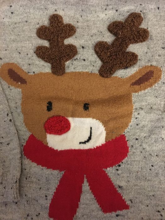 Sweterek niemowlecy renifer h&m 86cm stan idealny