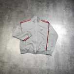 MĘSKA Bluza Rozpinana Track Football Casual Fred Perry Logo Stójka