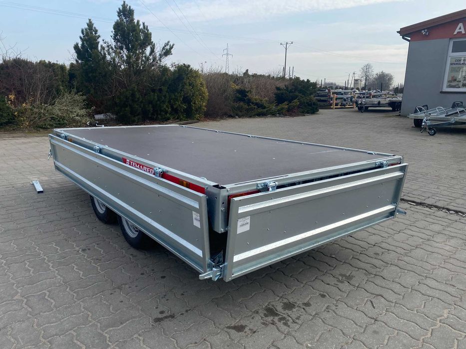 Przyczepa dwuosiowa Temared Transporter 3015/2 o DMC 750kg