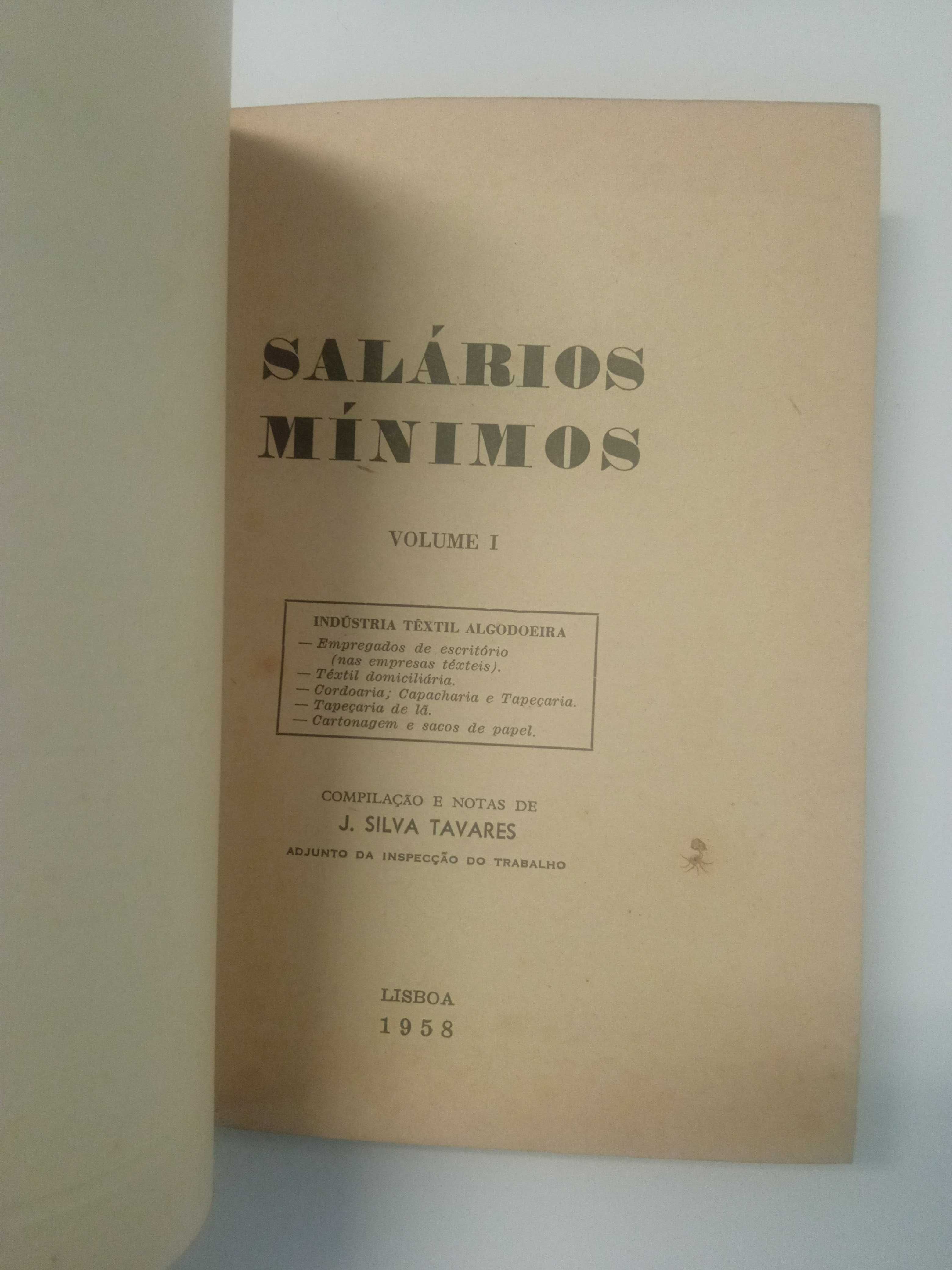 Salários Mínimos, de J. Silva Tavares