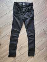 NOWE czarne spodnie jeansowe Next 15 lat 170 cm