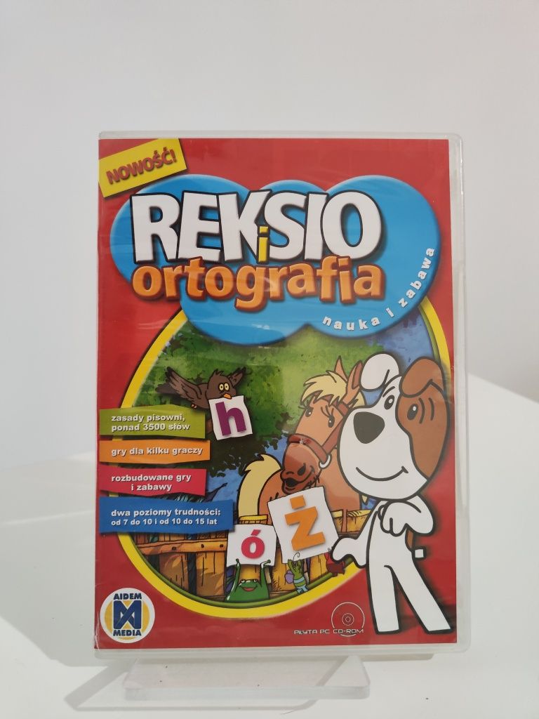 Reksio i ortografia PC gra edukacyjna
