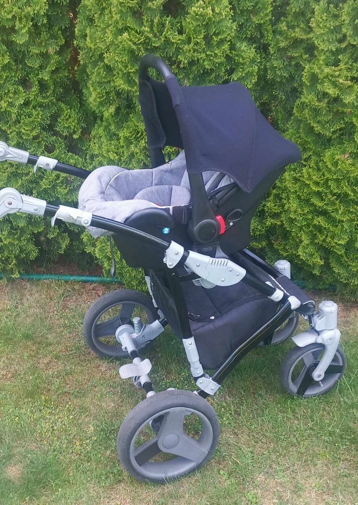 Wózek 3w1 camarelo Wysyłka z akcesoriami