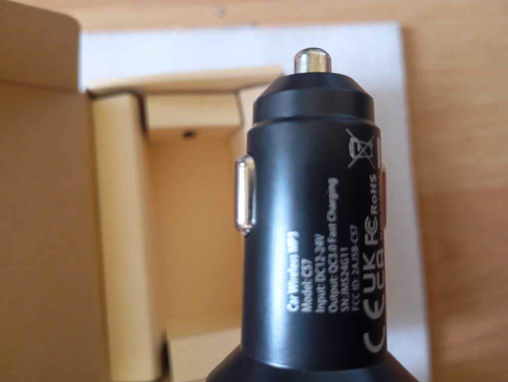 Bezprzewodowy Zestaw Samochodowy ZeaLife C57 - Ładowarka QC3.0, Hands-