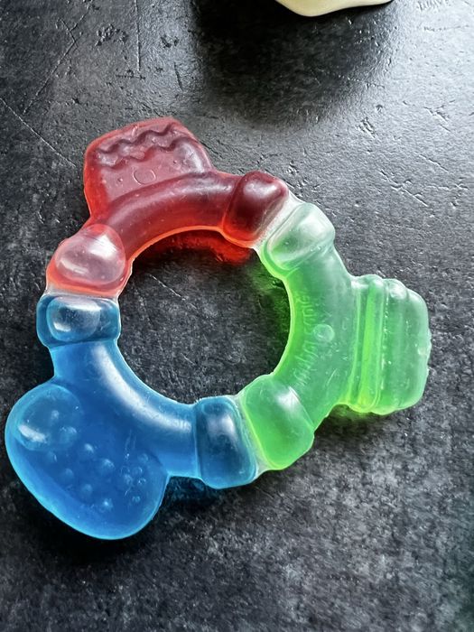 Zestaw gryzaków grzybek Mombella matchstick monkey 2 wodne