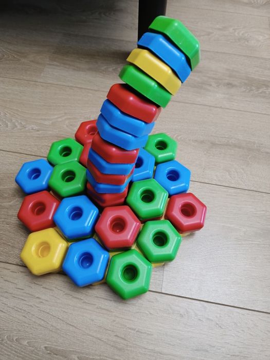 Іграшка розвиваюча "Ігро пазли"  Різнокольорові