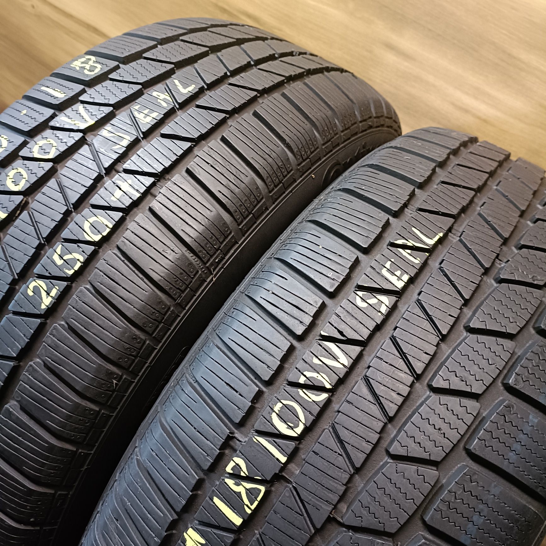 235/55r18 Continental TS815 z 2019r 7.4mm jak nowe