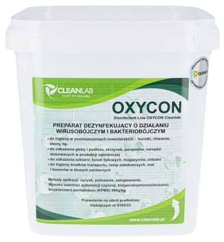 Preparat dezynfekujący wirusobójczy, bakteriobójczy OXYCON, ASF, maty