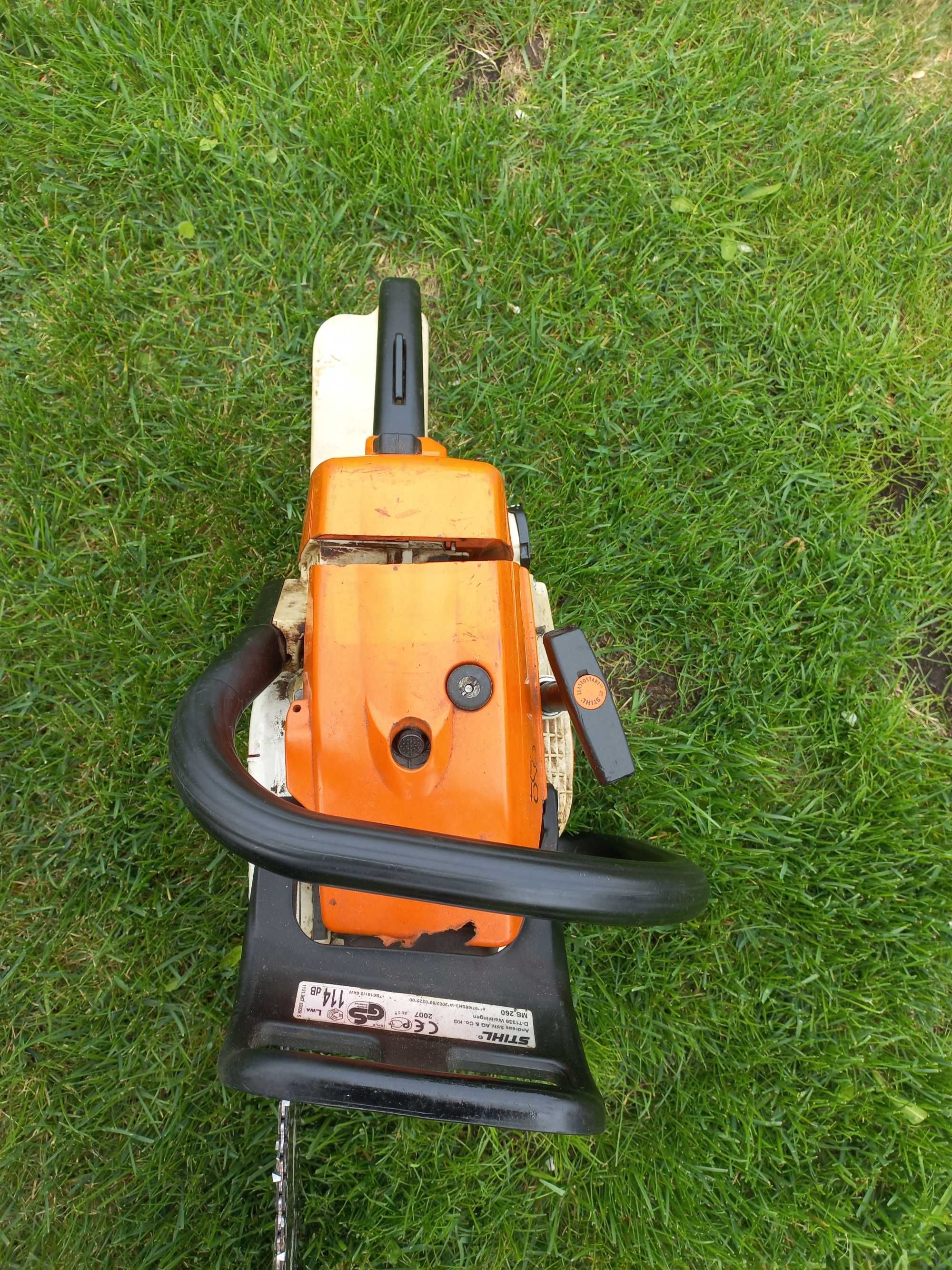 Piła spalinowa Stihl MS260 Gaśnie na wolnych obrotach