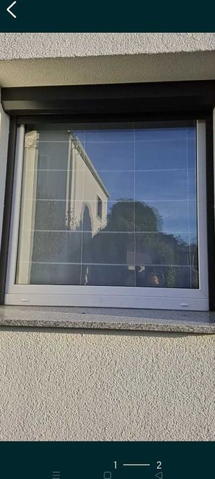 Okno 112/135 białe, używane