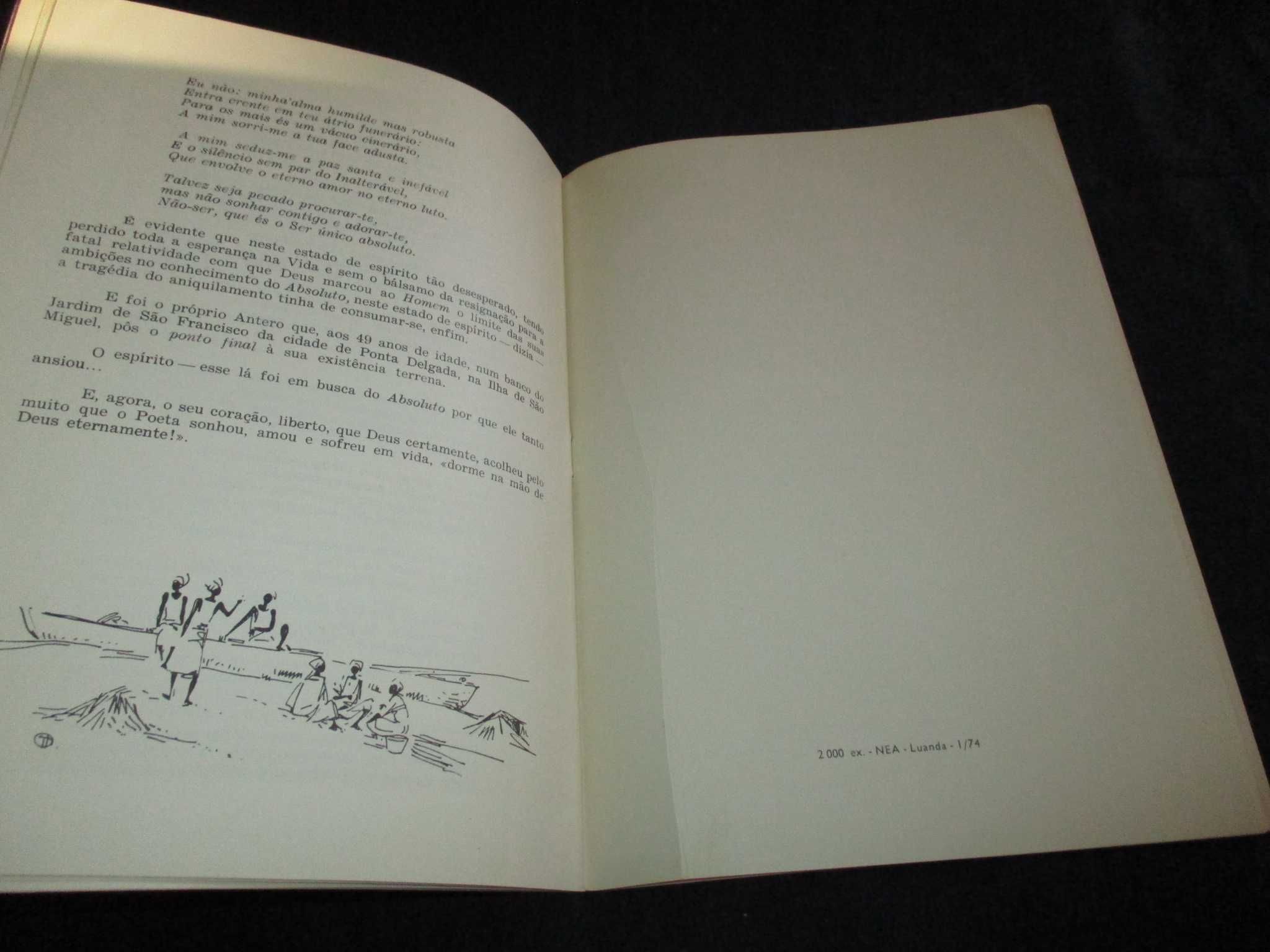 Livro Antero de Quental Breves Considerações Morão Correia Autografado
