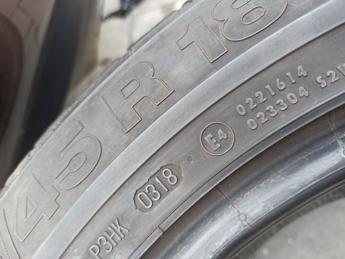 Летняя резина ПАРА 275/45 R18 Continental Sport Contact 2