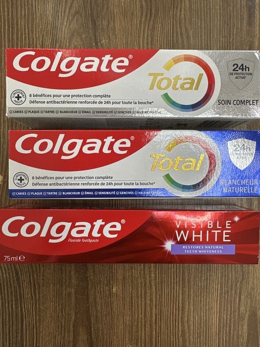Зубна паста Colgate Total, White, Колгейт