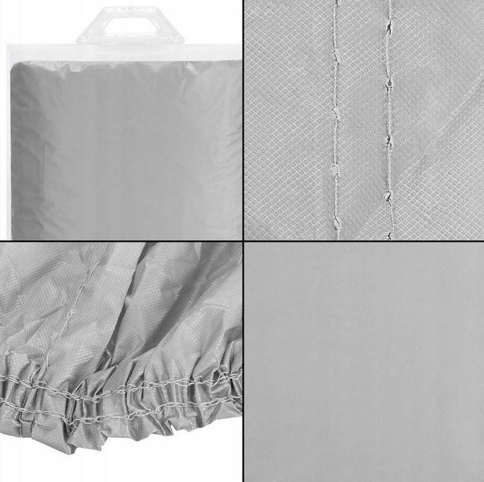 Mocny Duży Pokrowiec Wodoodporny Peva Plandeka Zimę Samochód Xl Suv fv