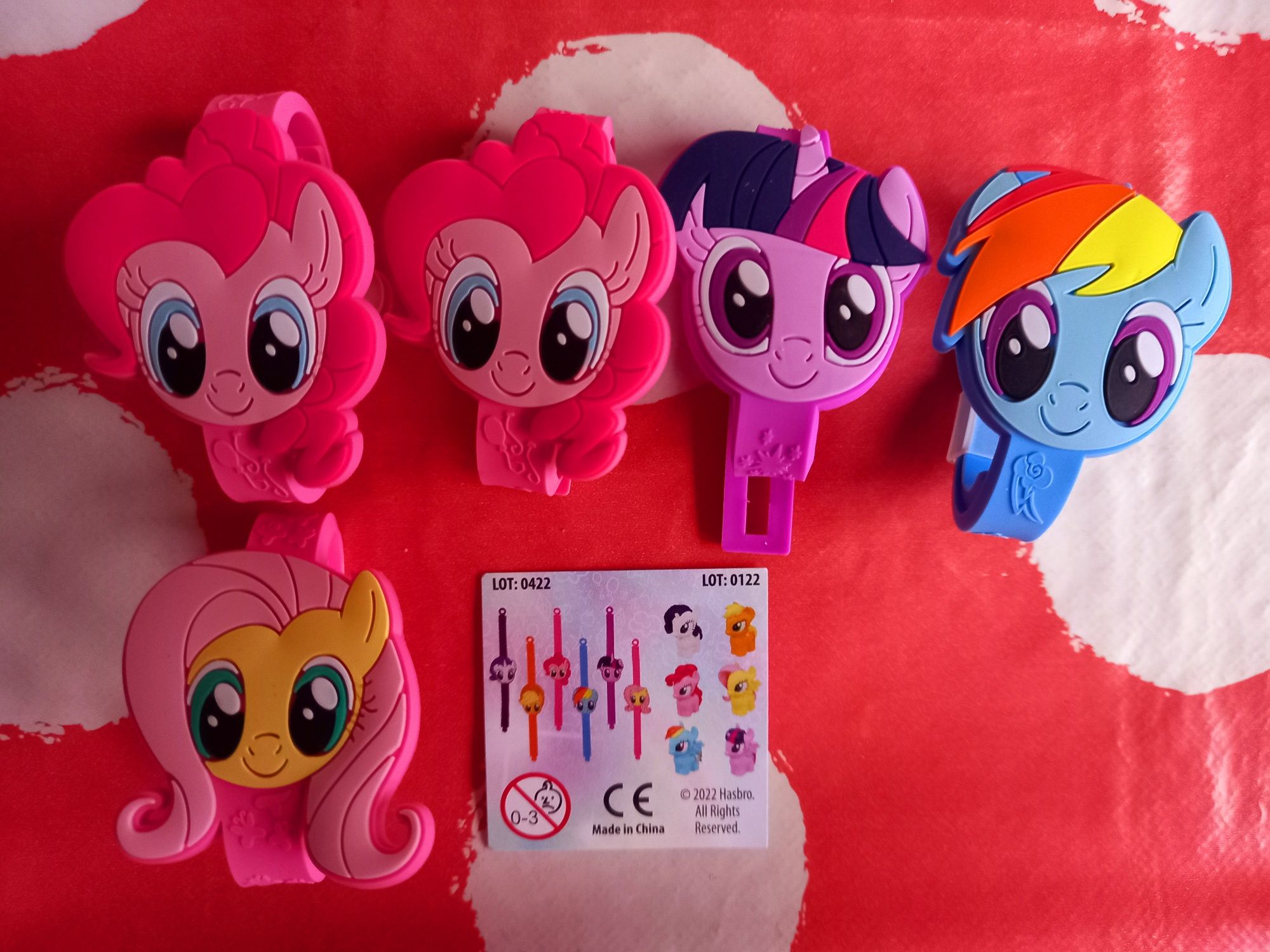 NOWE 5x opaska bransoletka my Little Pony mały kucyk miami biedronka