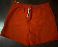 Calções de Banho Vermelho