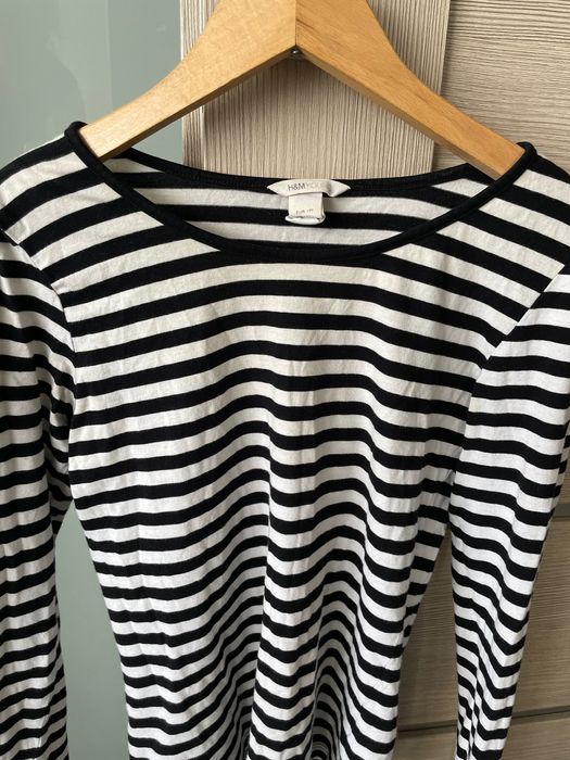 Piękna bluzka w paski - rozmiar XS/S H&M