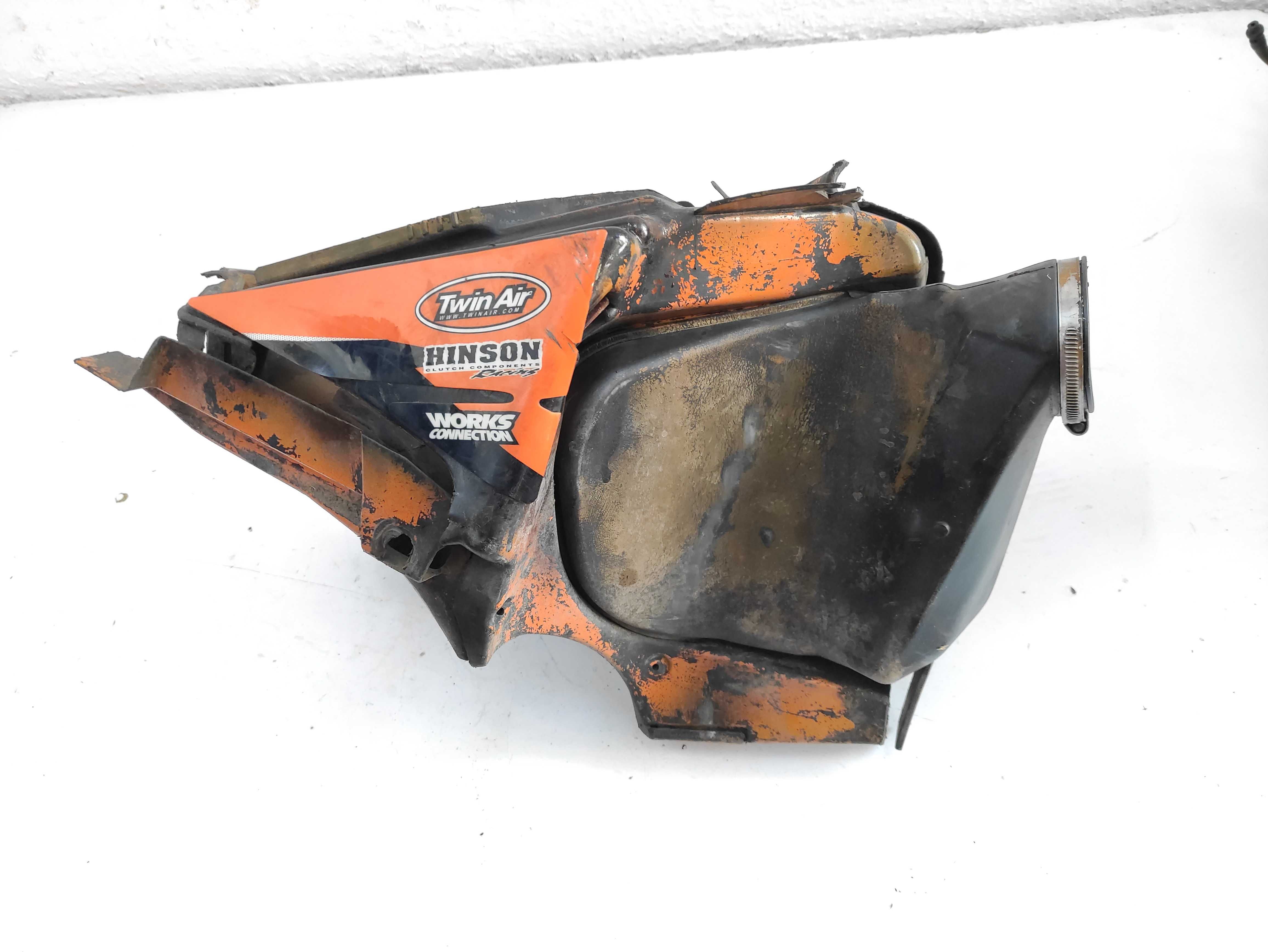 KTM 520 Sx,525,450 Exc Airbox filtr powietrza obudowa  czesci