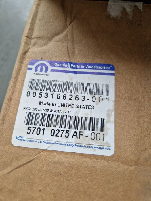 Lampa tylna lewa w klapie Jeep Grand Cherokee WK2