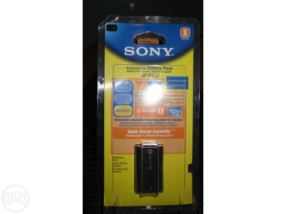 Bateria sony mod np-fs12