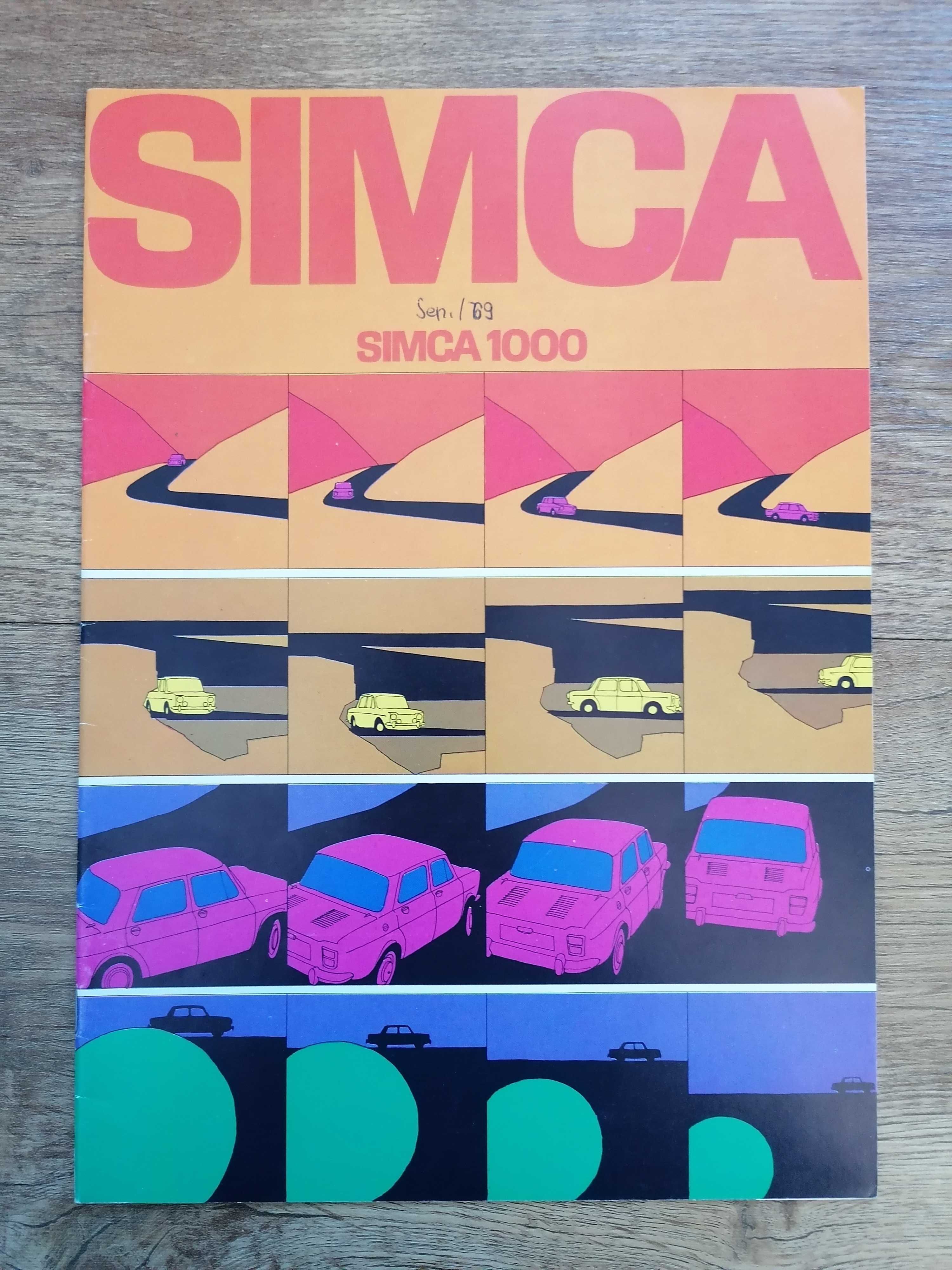 Prospekt Simca 1000