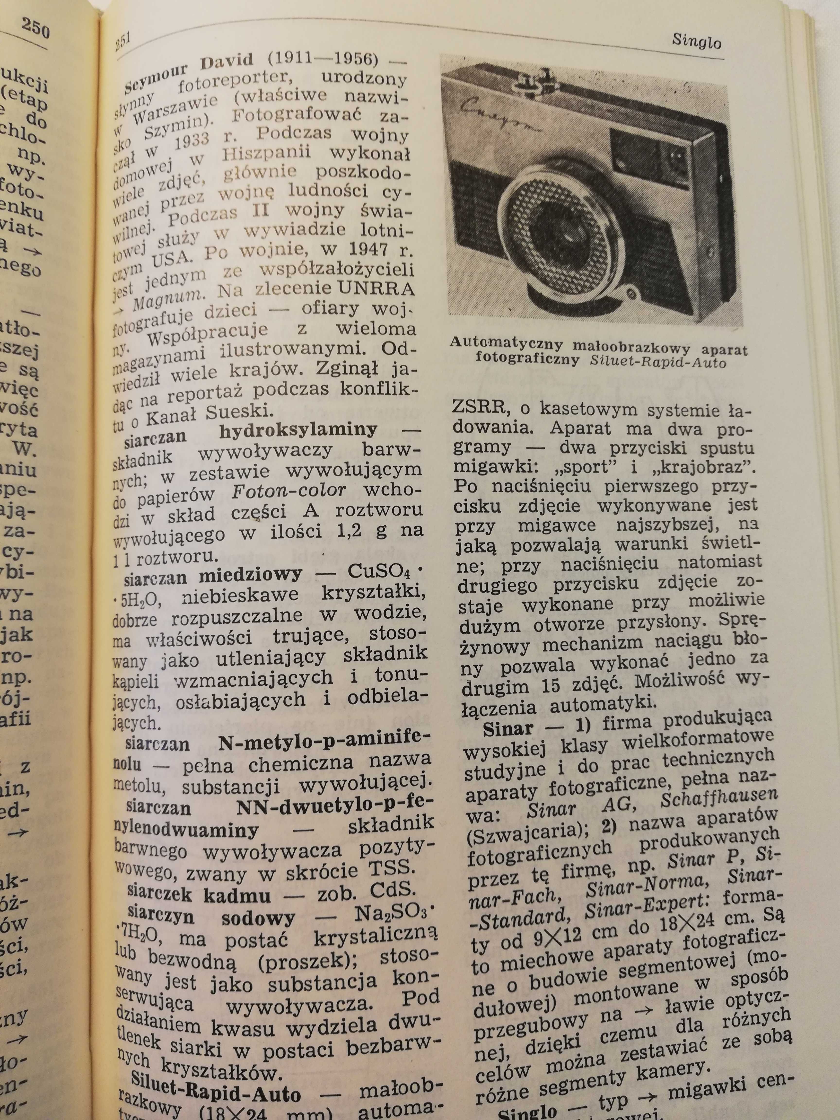 1000 słów o fotografii - Henryk Latoś - wydanie I - 1976 rok