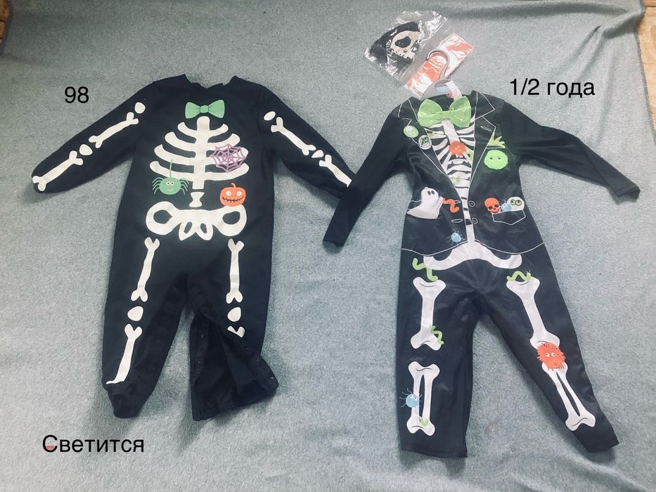 костюм на Хеллоуин Пират Скелет Черт Зомби Дракула Паук