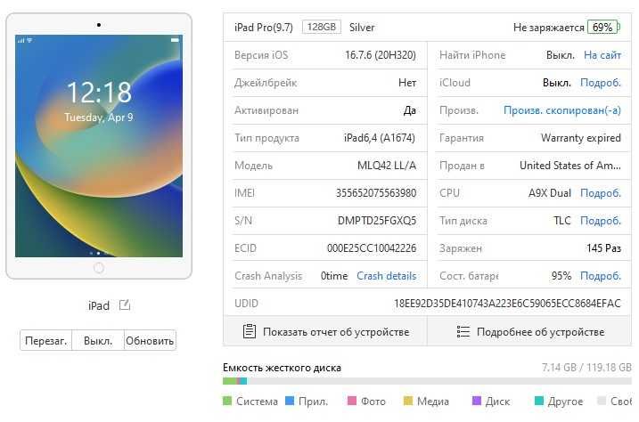 Ipad Pro 9.7 128Gb 3G/LTE Ідеальний стан