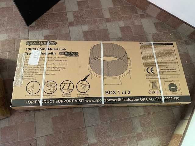 Trampolina Sportspower 3.05m z siatka - NOWA